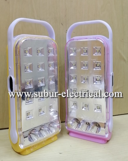 Rechargeable Emergency Light 3+15 LED